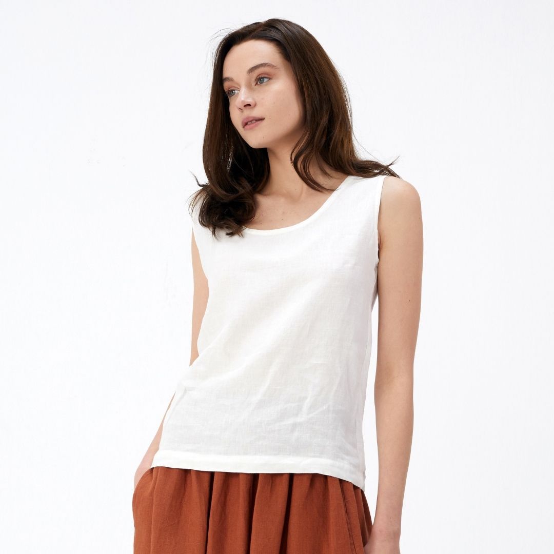 Flax Linen Tank Top