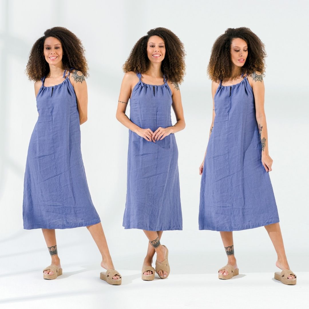 Minimalist Linen Sun Dress