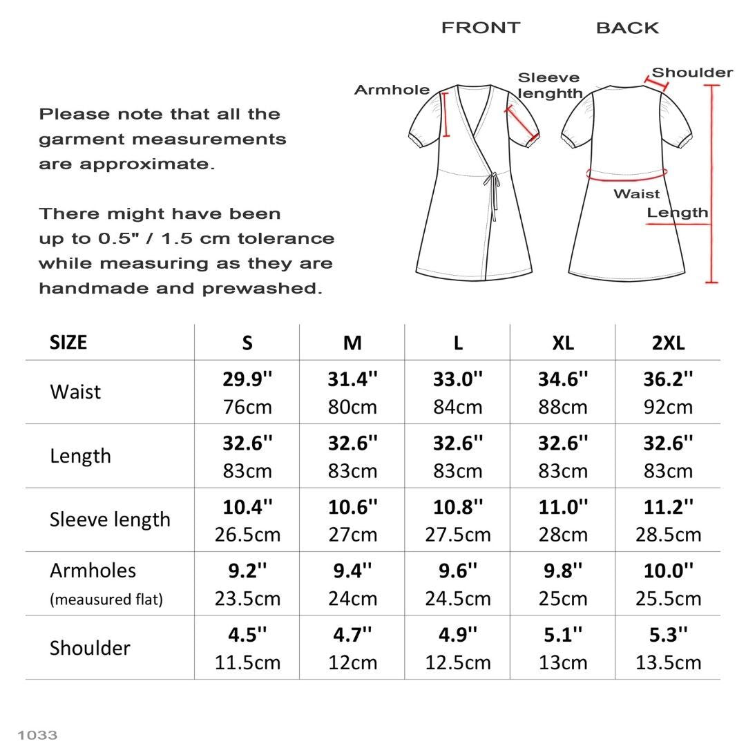 WrapLinenTunicSizeChart